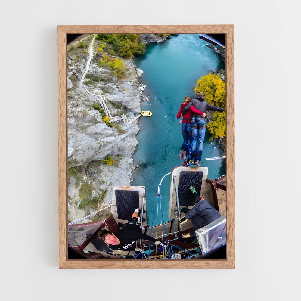 Poster hackett esprit – affiche Saut à l’élastique (vue 4)